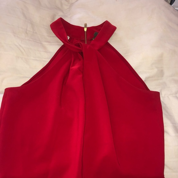 Red cocktail dress - Picture 2 of 4